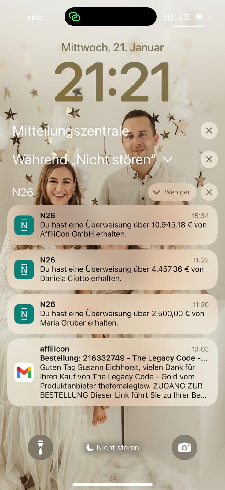 Echtes Ergebnis einer Teilnehmerin, Beispiel 4